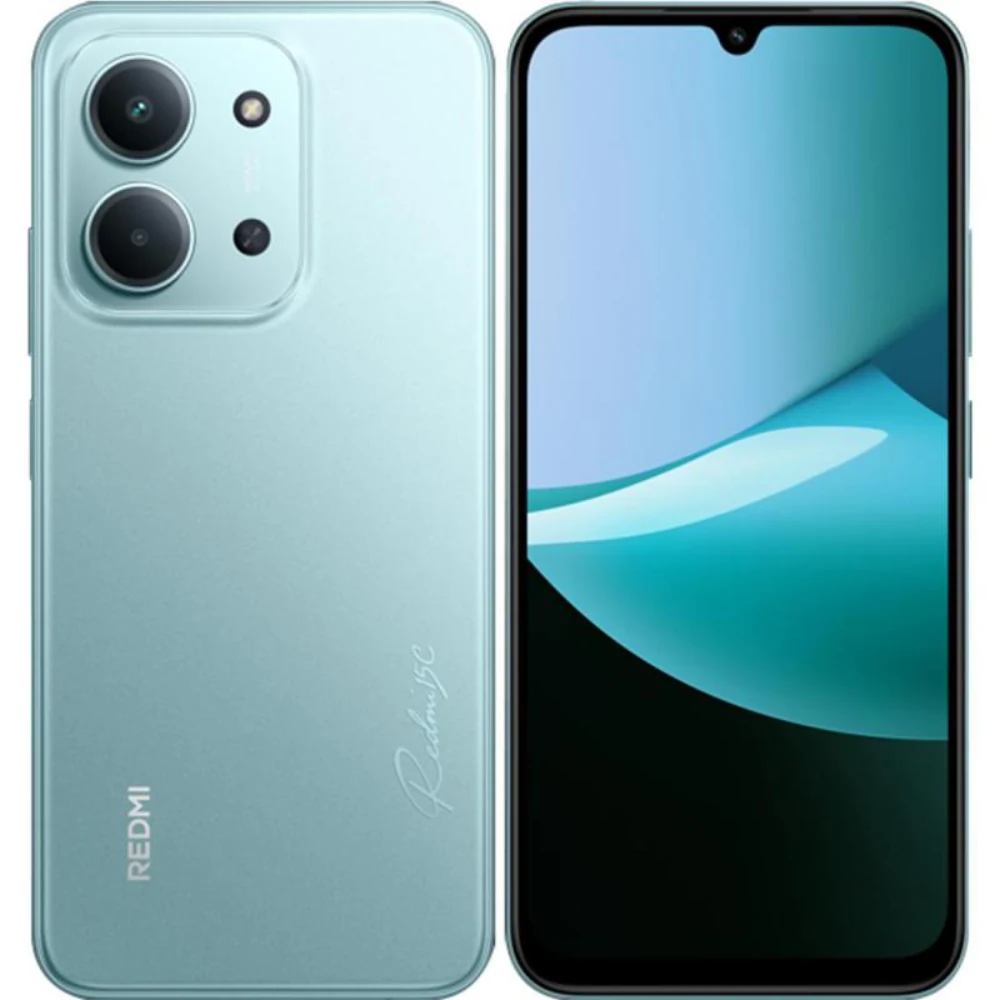 هاتف Redmi 15C من الأمام والخلف
