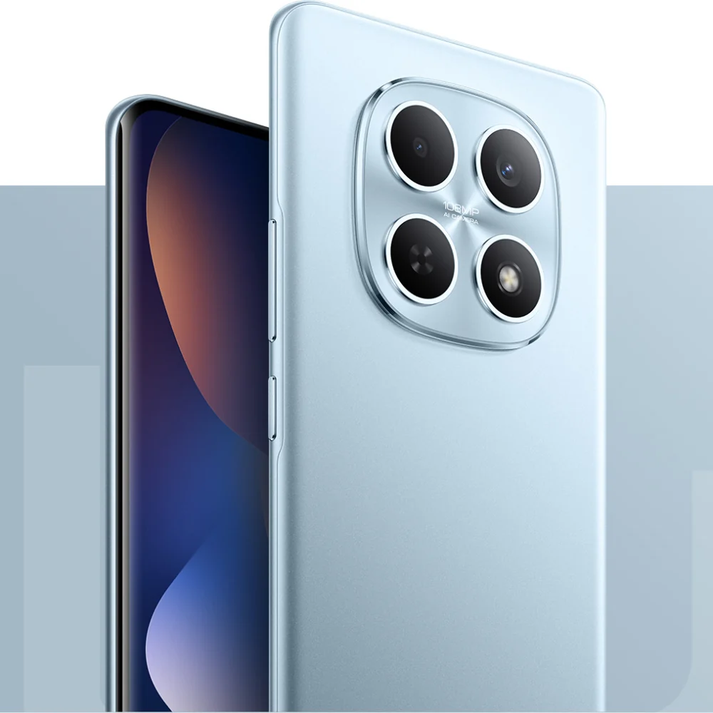 هاتف Redmi Note 15 من الأمام والخلف